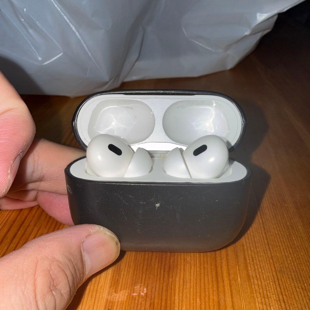 Apple AirPodsPro 第2世代 Type C 本革ケースカバー付き