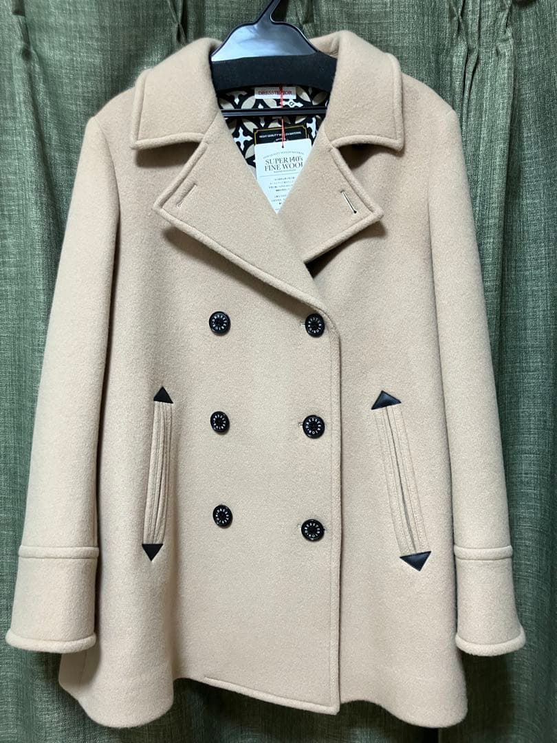 DRESSTERIORドレステリア　AラインPコート38未使用品