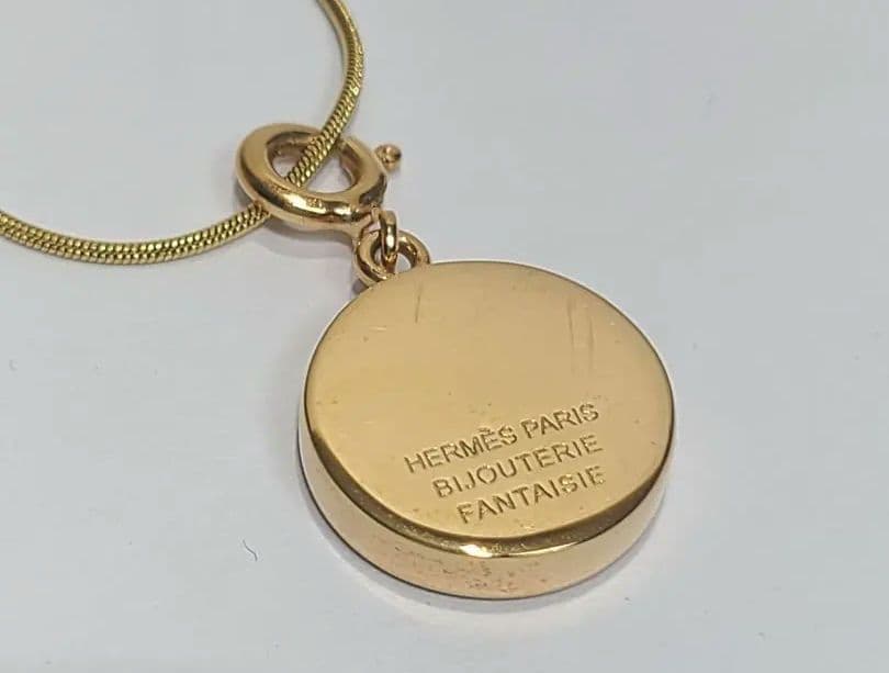 エルメス　コロゾ　ネックレス　ペンダントトップ　チャーム　ゴールド