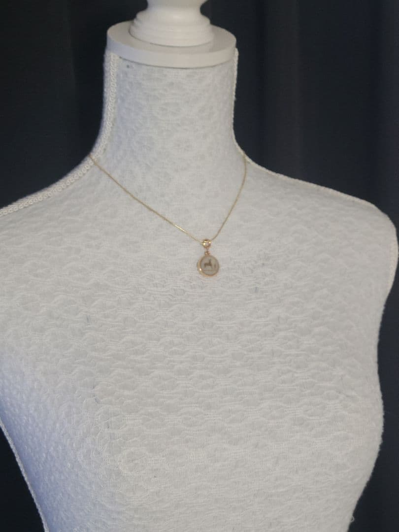 エルメス　コロゾ　ネックレス　ペンダントトップ　チャーム　ゴールド