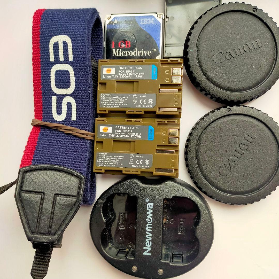 デジタルカメラ EOS10D, BG-ED3, 50mm f1.8, 18-200mm, 1G