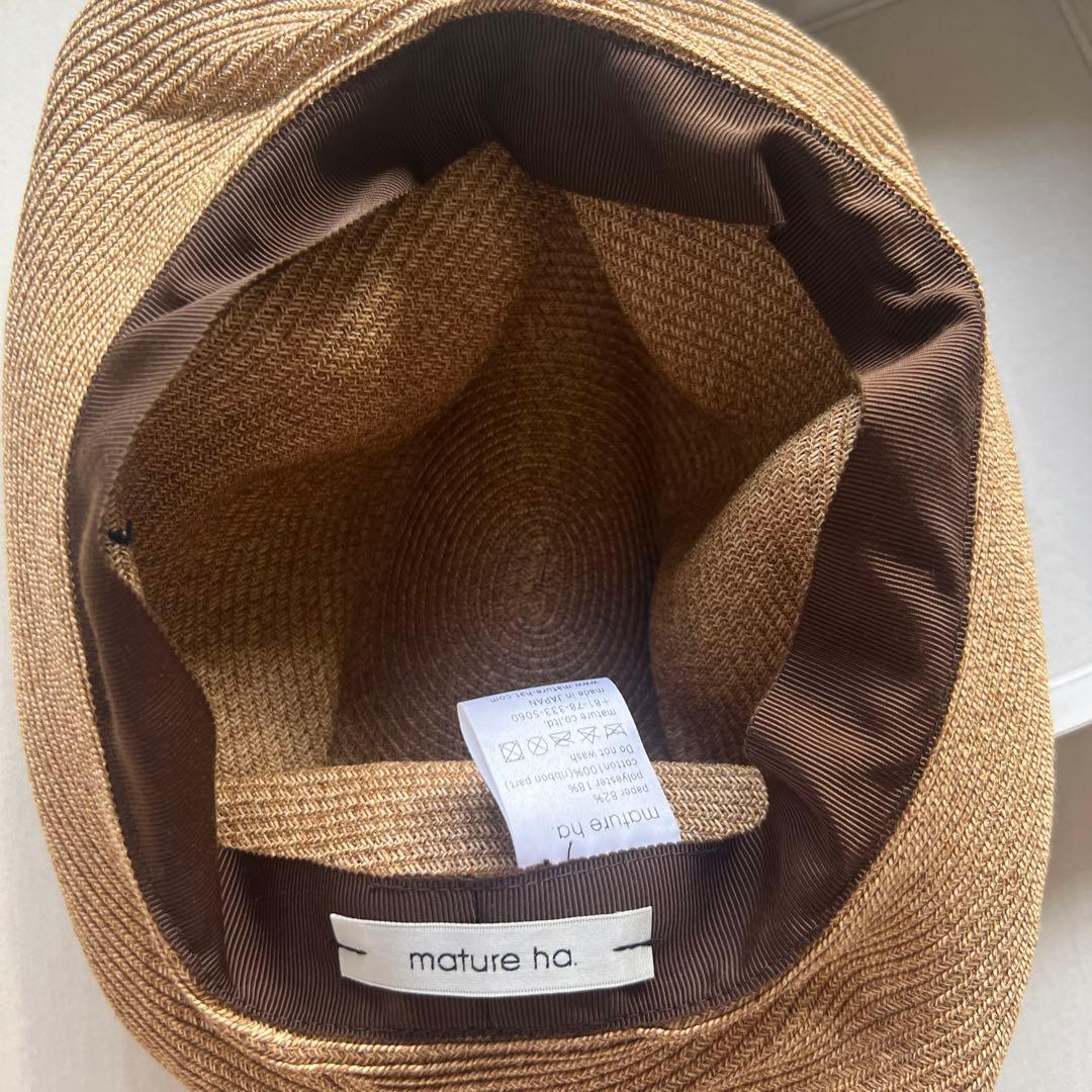 【値下げ】mature ha. マチュアーハ boxed hat