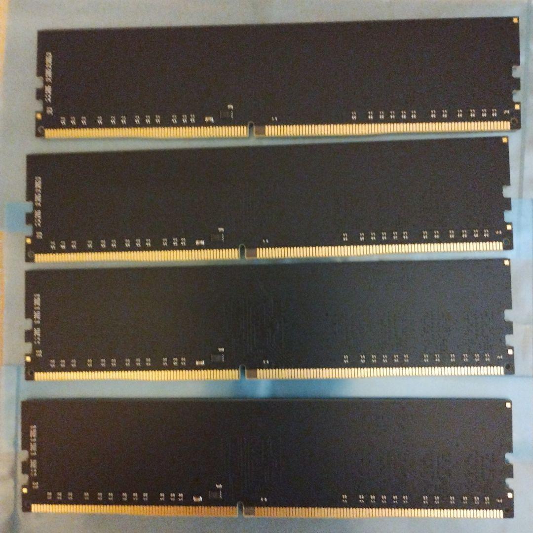 KLEVV DDR4 3200Mhz 8GB x 4枚 32GB