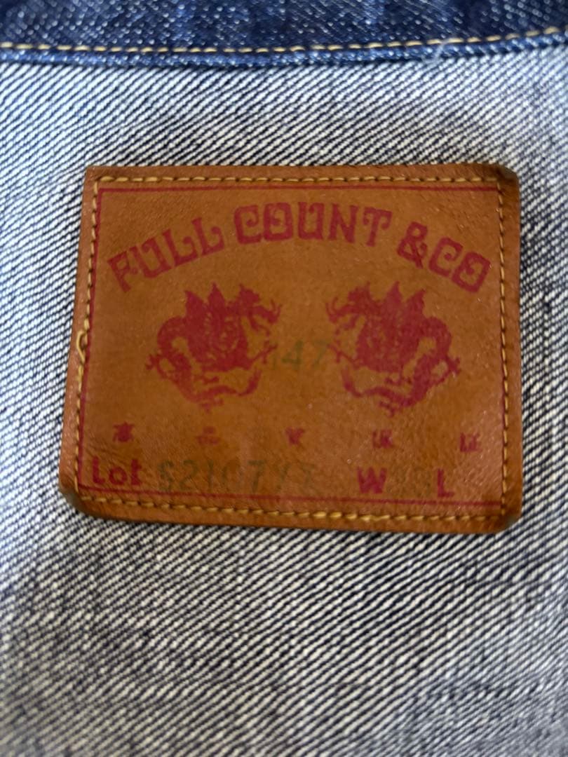 フルカウント30周年限定モデルデニムジャケットWWⅡ S2107XX サイズ38