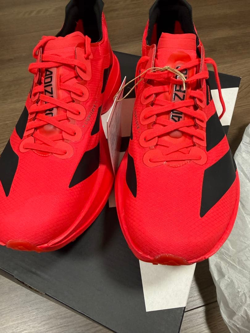 ADIZERO ADIOS PRO 4 M 28.5cm レッド/ブラック 新品