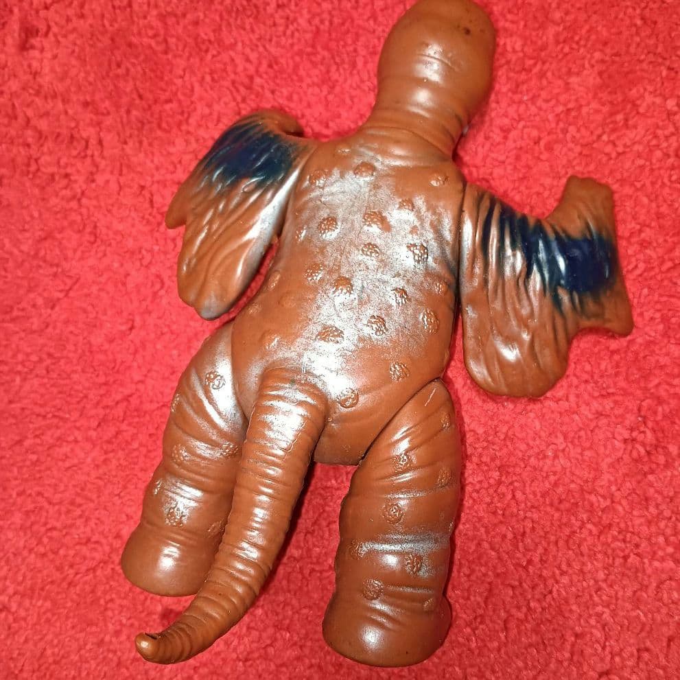 グリーン様☆当時物　昭和レトロソフビ　ペギラ　ウルトラマン　　怪獣　ブルマァク