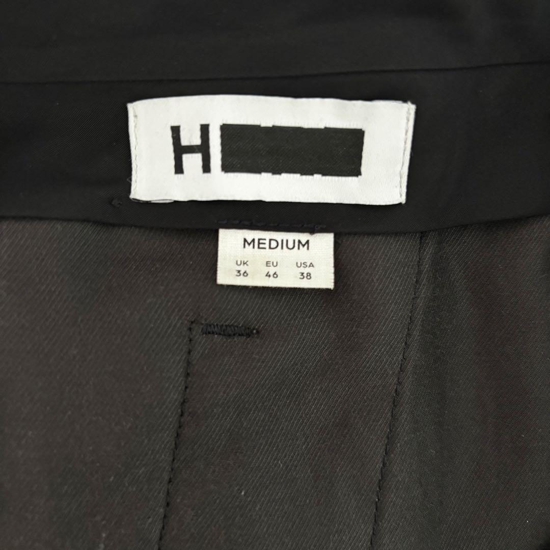 h beauty&youth ウールトロピカル 2プリーツワイドパンツ