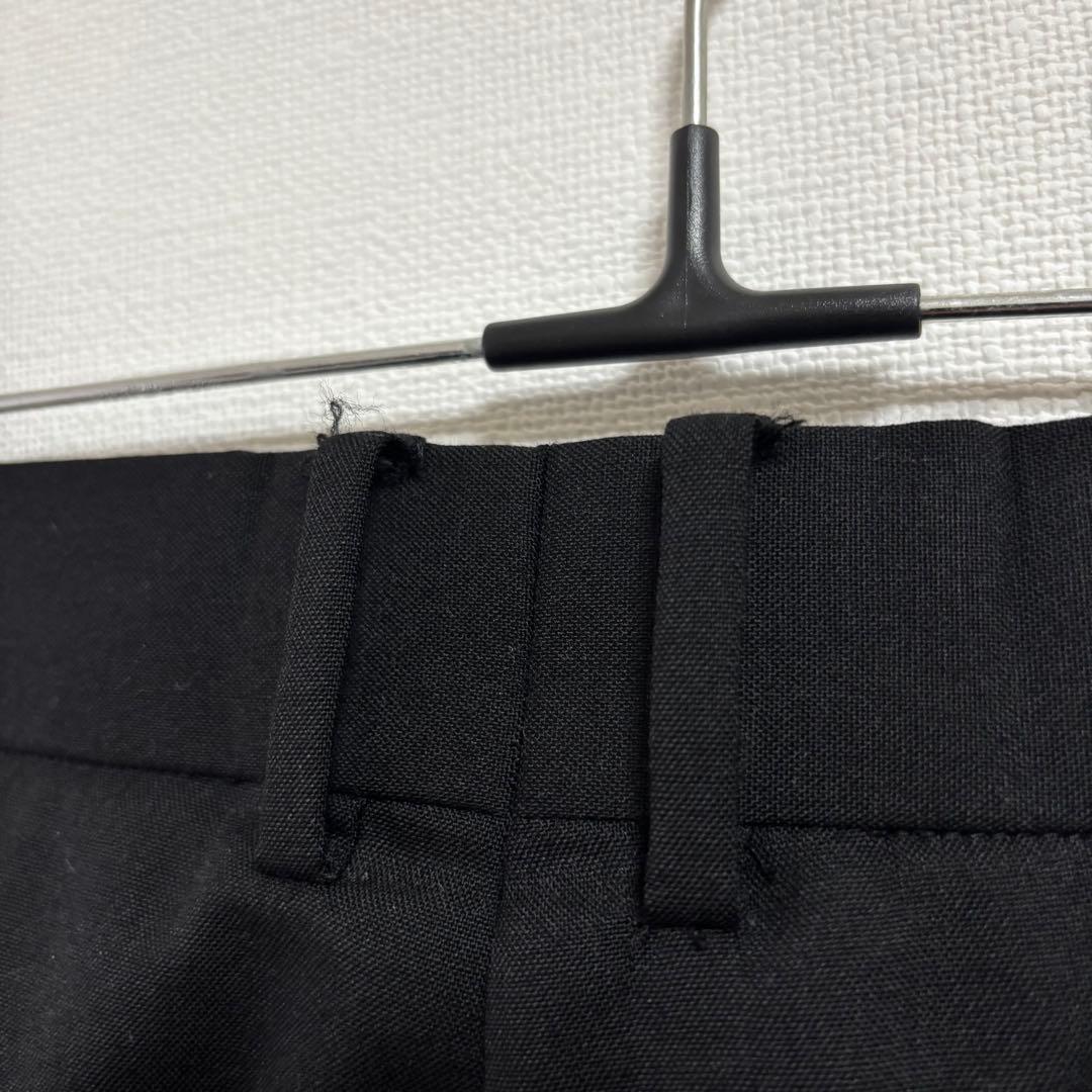 h beauty&youth ウールトロピカル 2プリーツワイドパンツ