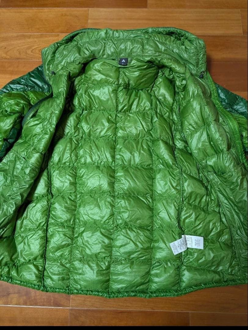モンベル　スペリオダウンパーカ　メンズM　グリーン　Y2K