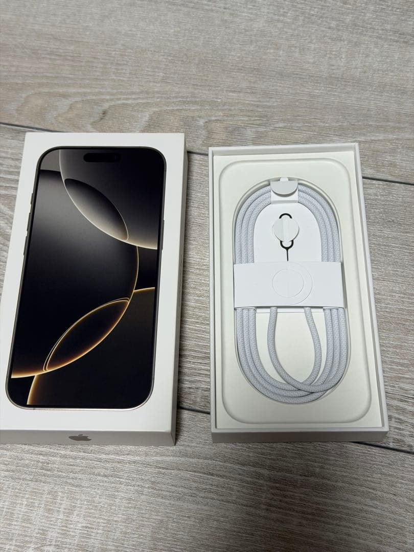 iPhone 16 Pro 128GB ナチュラルチタニウム Sim free