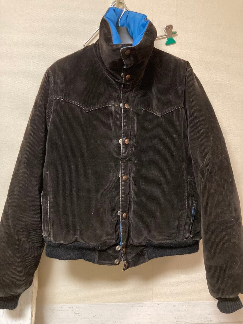 パウダーホーン　コーデュロイ　ダウン