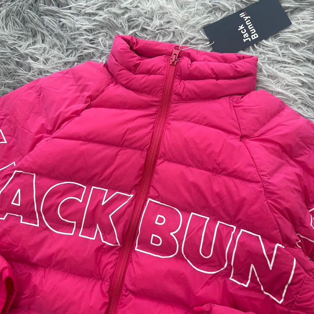 新品　ジャックバニー　ジャケット　中綿　ピンク フルジップ　ブルゾン　サイズ2