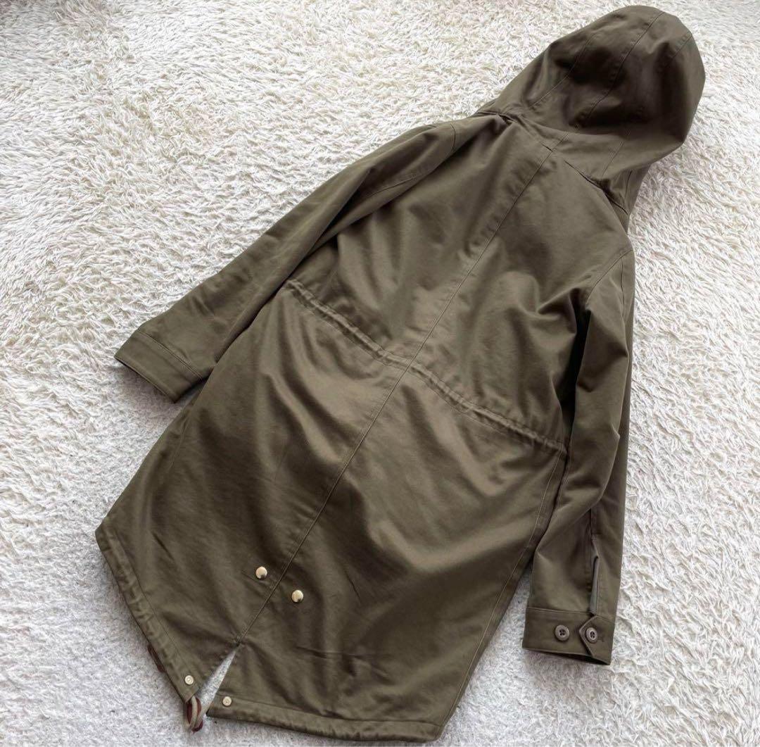 フレッドペリー　カーキ　モッズコート FRED PERRY