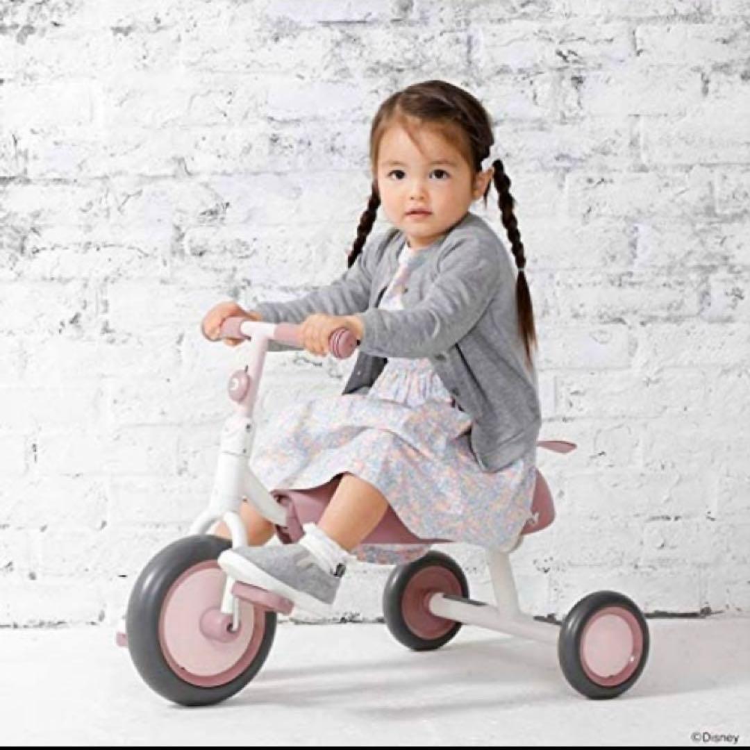 新品未使用　ミニーマウス　三輪車　幼児用　ピンク　dbike D-BIKE