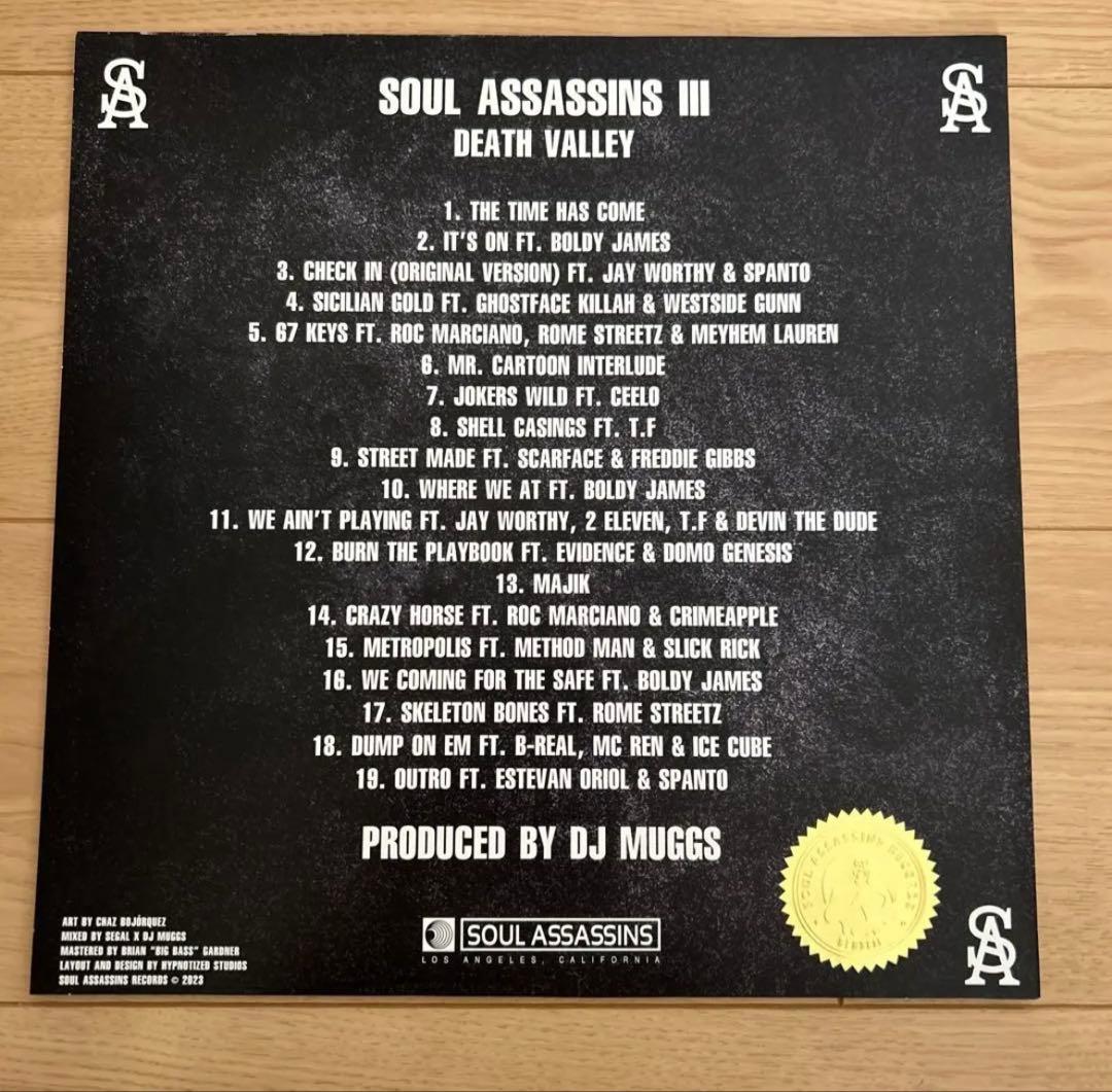 [限定盤] DJ Muggs / Soul Assassins 3 [LP]