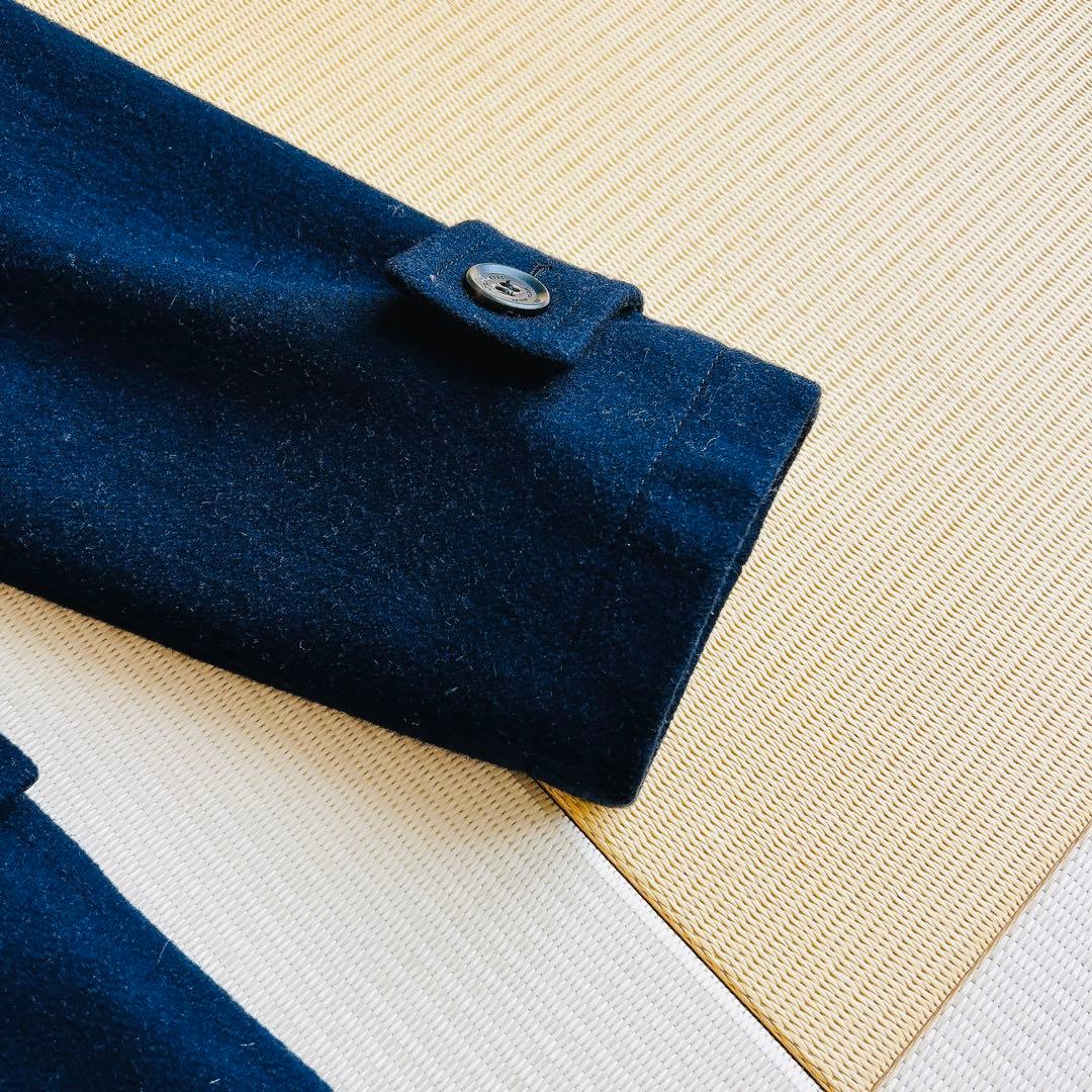 COACH ネイビー ダッフルコート コーチ ネイビーブルー