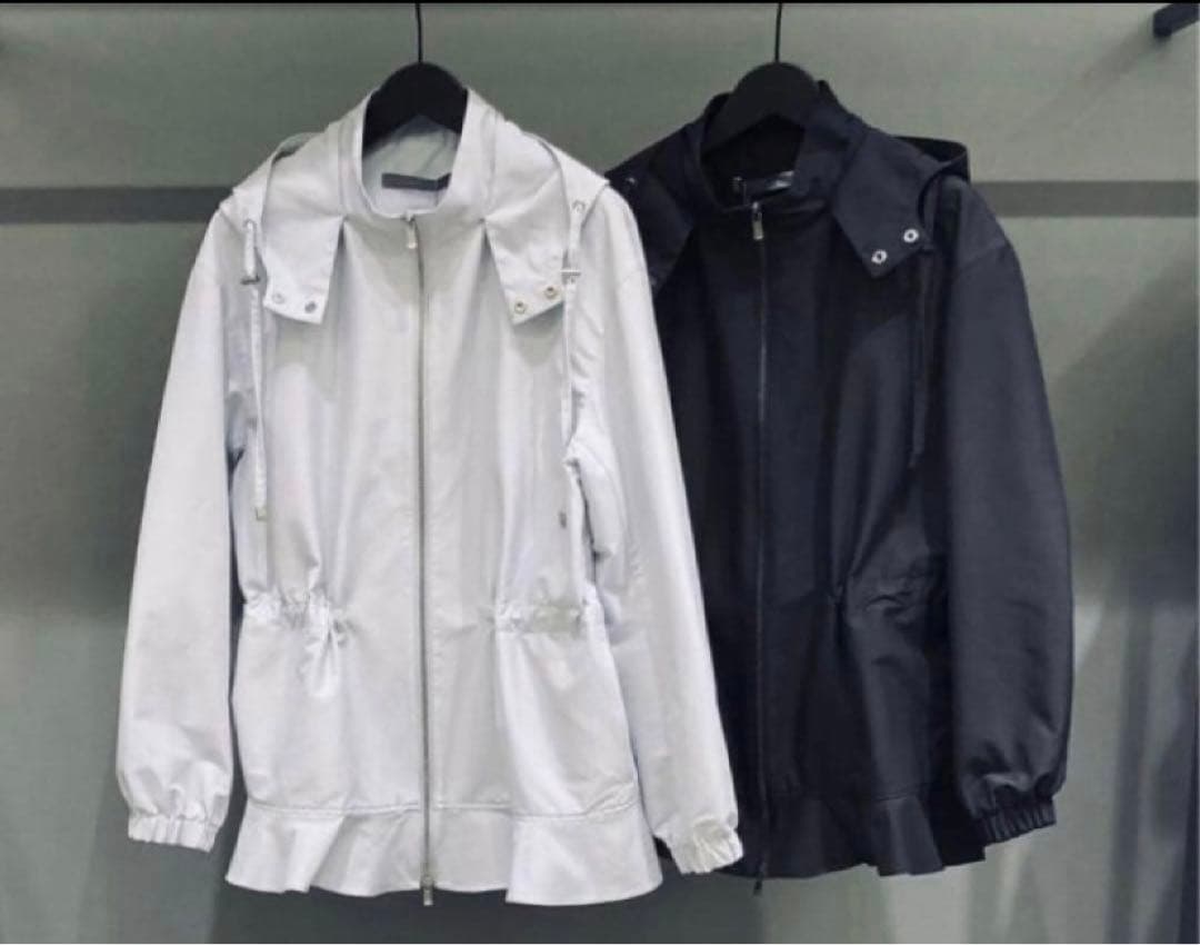 セオリーリュクス☆2023ラッフルブルゾン38ウォッシャブル