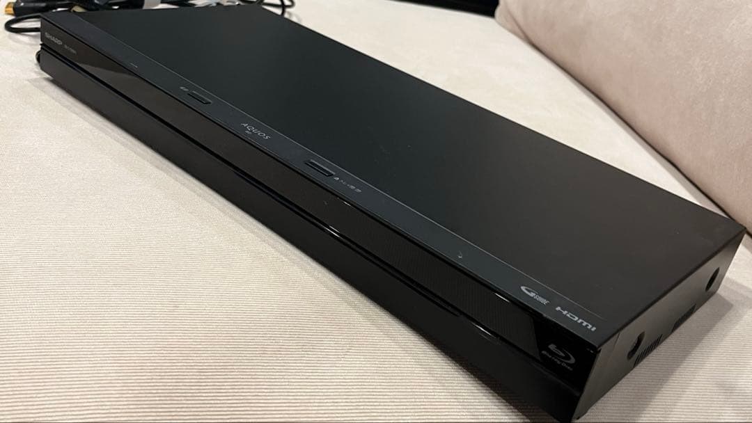 年末年始に/SHARP AQUOS 2B-C10BW1/1TB 2番組同時録画