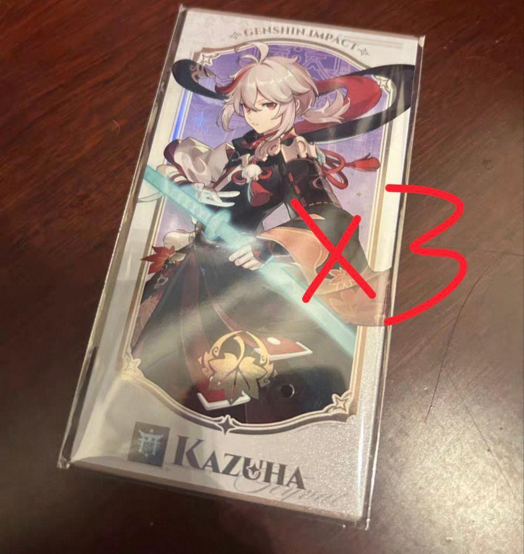 七聖召喚カード 荒瀧万葉 フランスコラボ 原神3枚