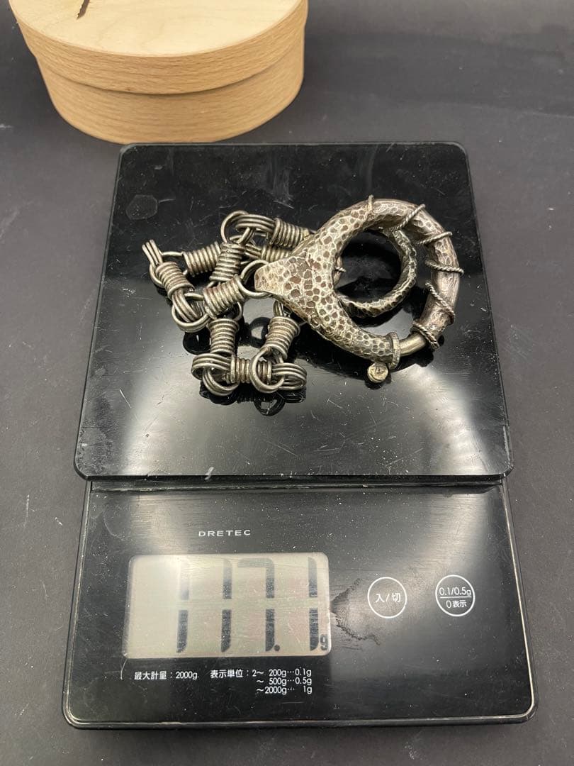 プロゲットフェデ　シルバー925製　ウォレットチェーン　重量約120g