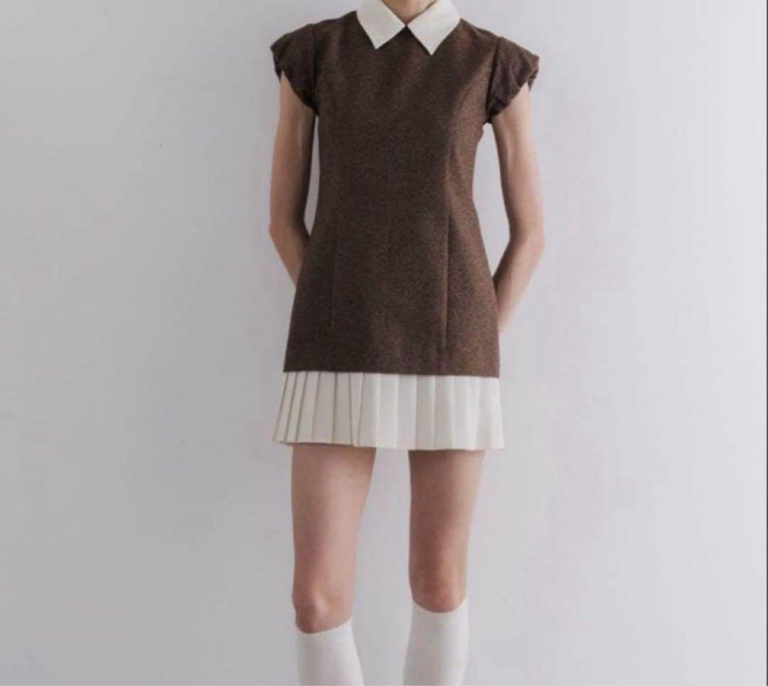 The toe Leopold Tweed Dress 即購入⭕️