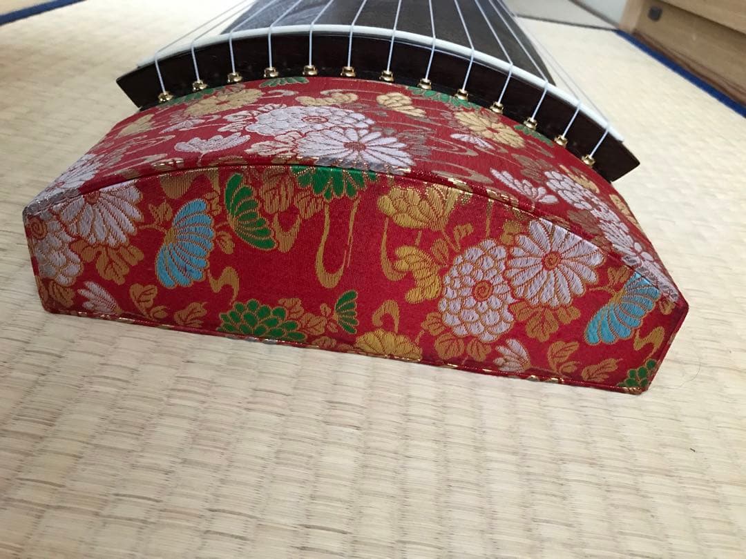 やっさん 13弦琴セット（琴本体、琴カバー、琴爪、琴柱など）