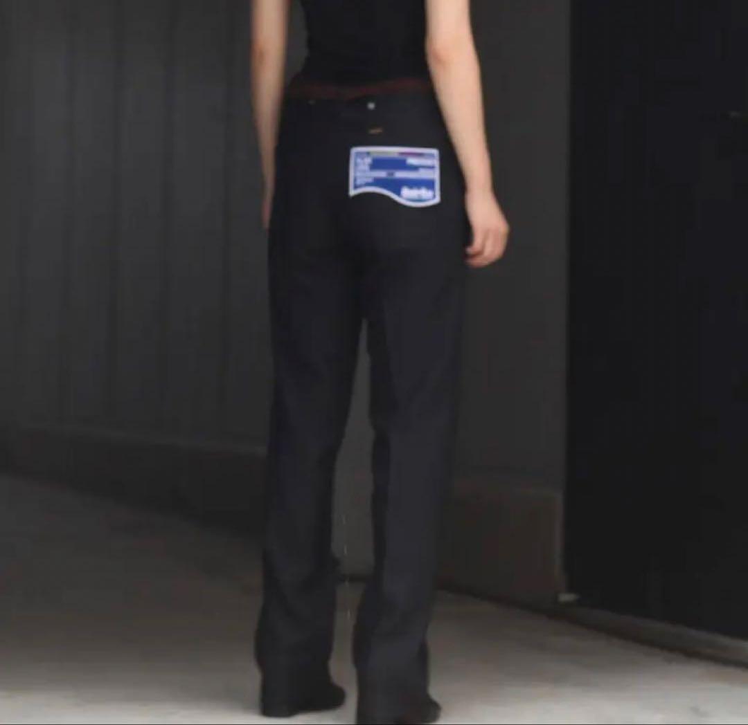 dairiku フレアパンツ 黒