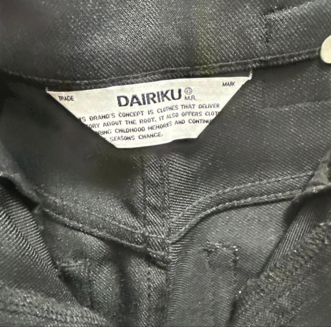 dairiku フレアパンツ 黒