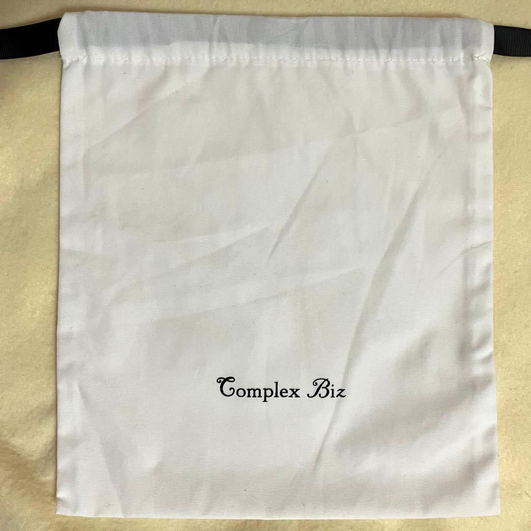 【美品】Complex Biz ポライトシェルパールヘアバンド　ブラック