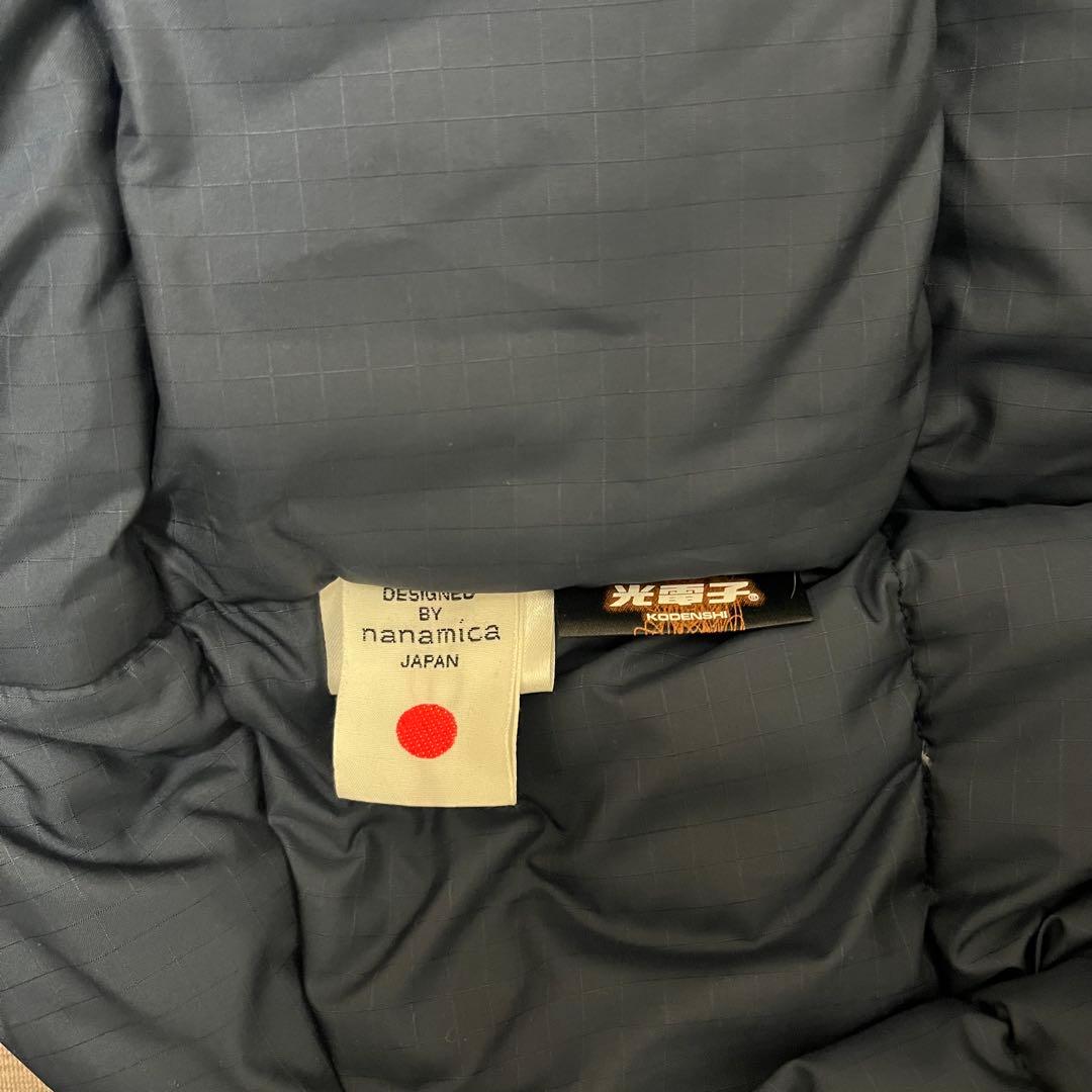 美品 nanamica ダウンベスト ナナミカ ダウンジャケット