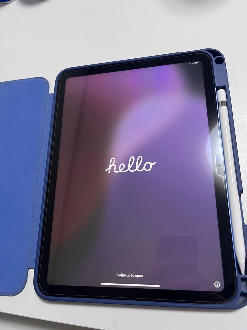 Apple iPad 第10世代 本体 ブルー Apple Pencil付き