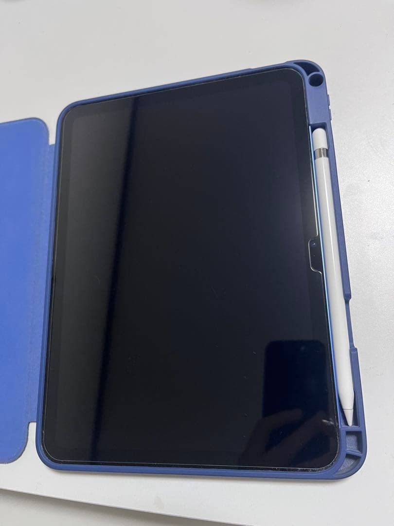 Apple iPad 第10世代 本体 ブルー Apple Pencil付き