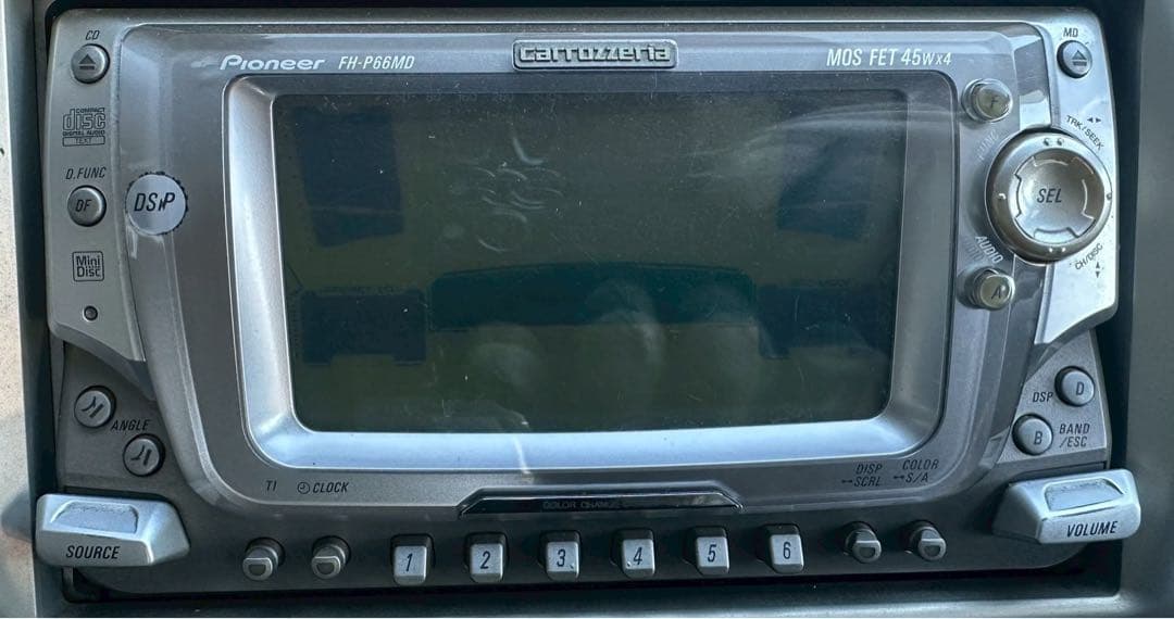 カーオーディオ FH-P66MD PIONEER S/NO:ULJJ503130JP