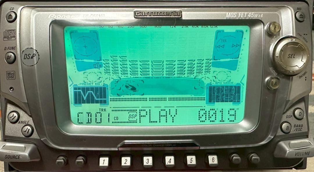 カーオーディオ FH-P66MD PIONEER S/NO:ULJJ503130JP