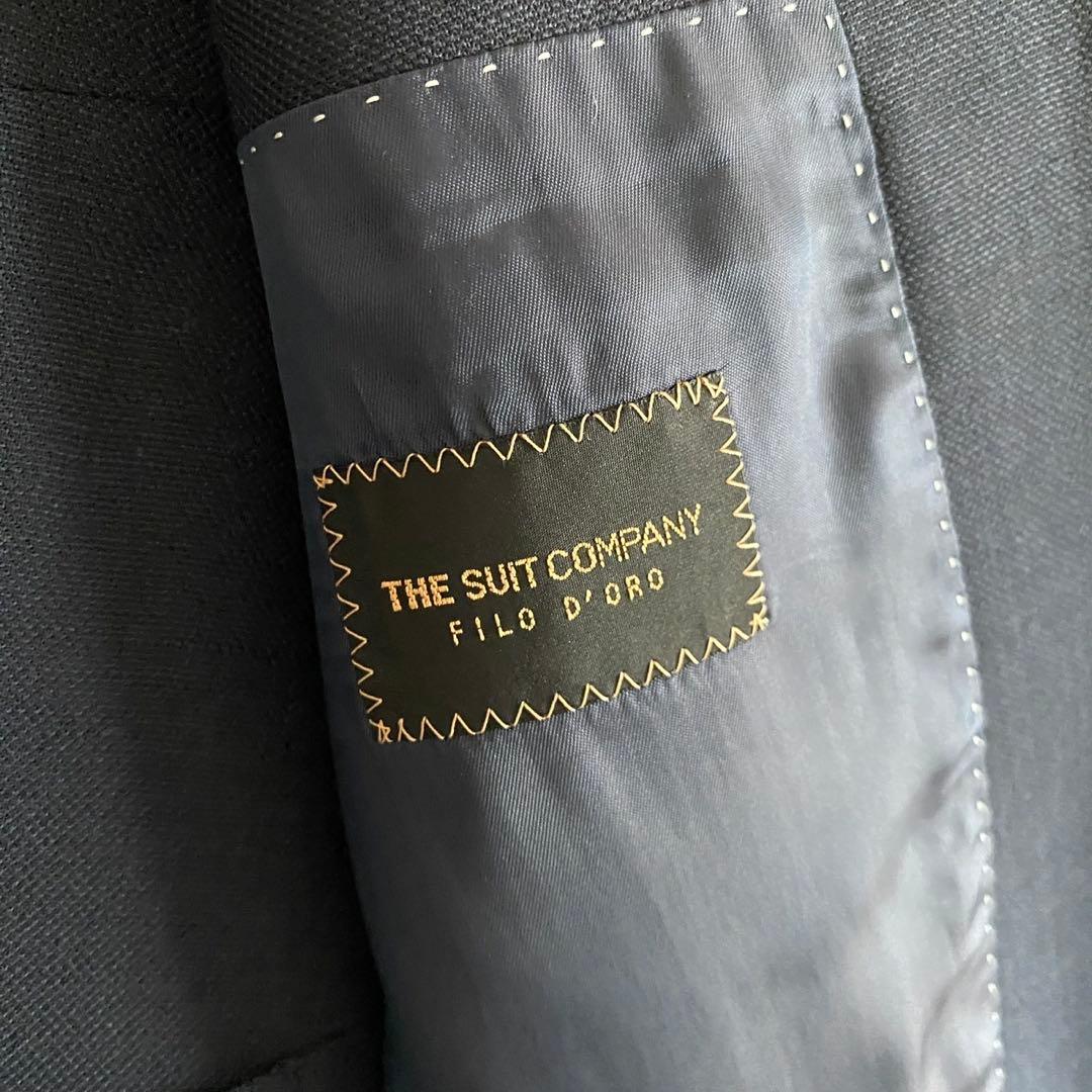 【ザスーツカンパニー】スリーピース セットアップ スーツ ネイビー