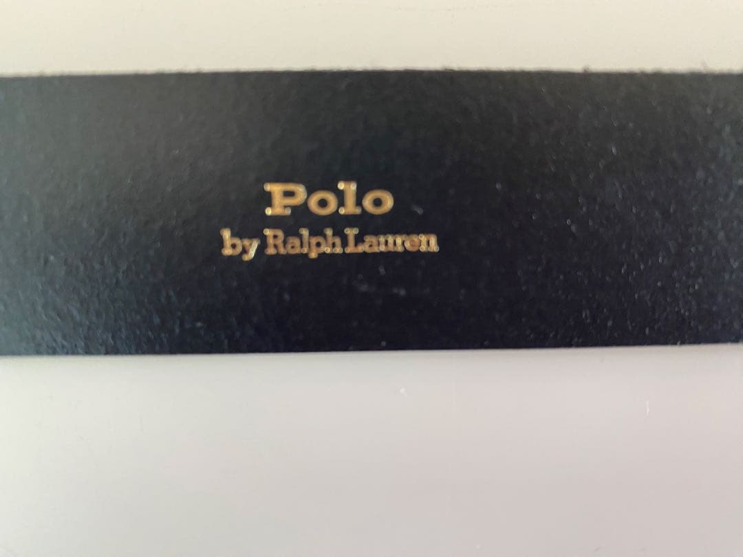 ポロラルフローレン　オーバルバックルベルト