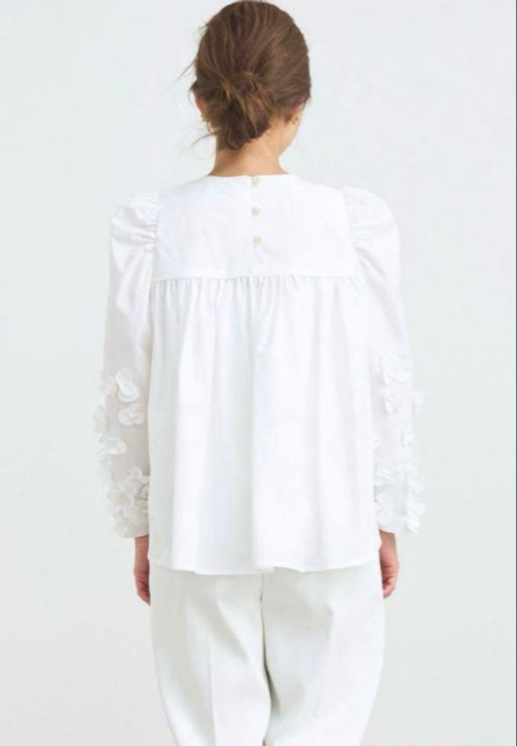 【美品】shirocon yori パフュームブラウス ホワイト 34