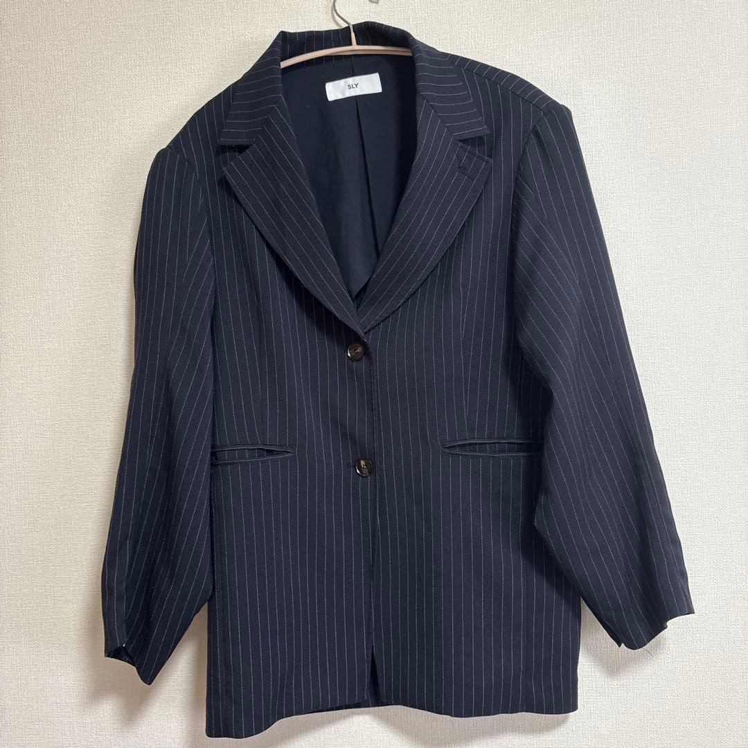 SLY オーバー サイズ マニッシュ ジャケット