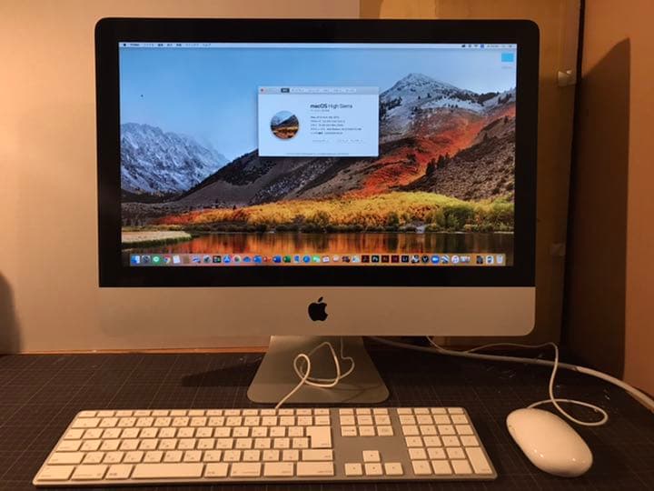 値下げ　iMac 21.5インチ　メモリ16GBに増設済み