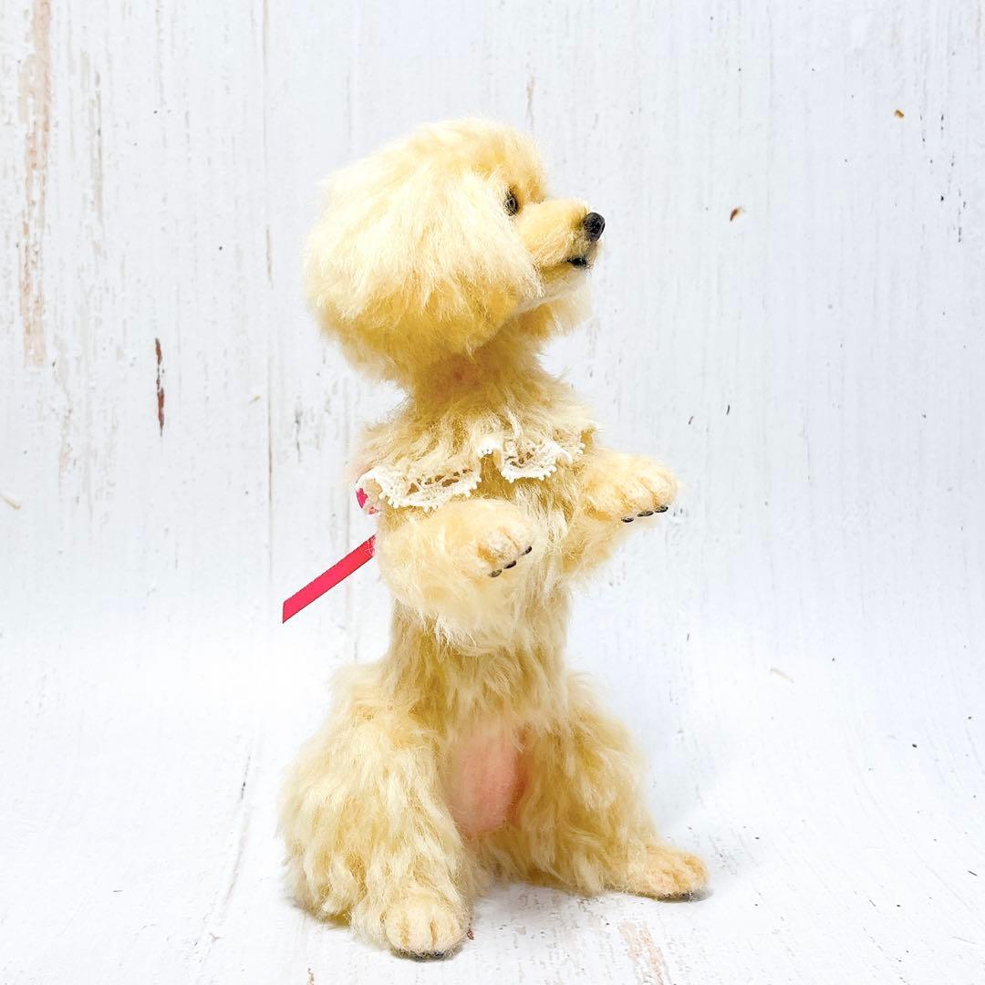 みーりん 羊毛フェルト 犬 トイプードルちゃん