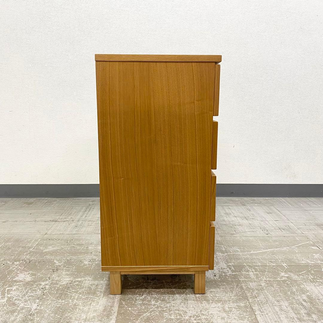 MUJI 無印良品 チェスト 引き出し 収納 4段 オーク材突板