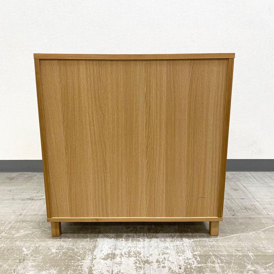 MUJI 無印良品 チェスト 引き出し 収納 4段 オーク材突板