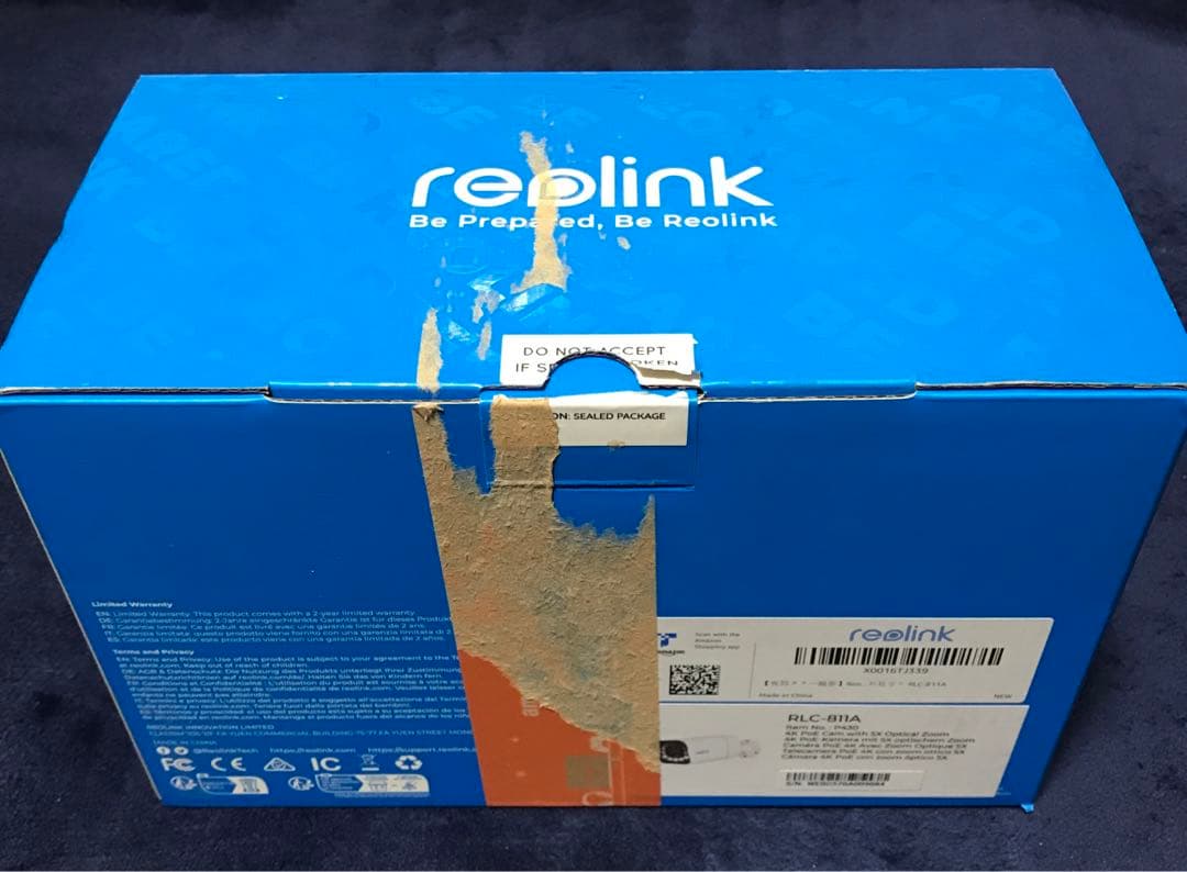 Reolink RLC-811A 4K 800万画素 5倍光学ズーム