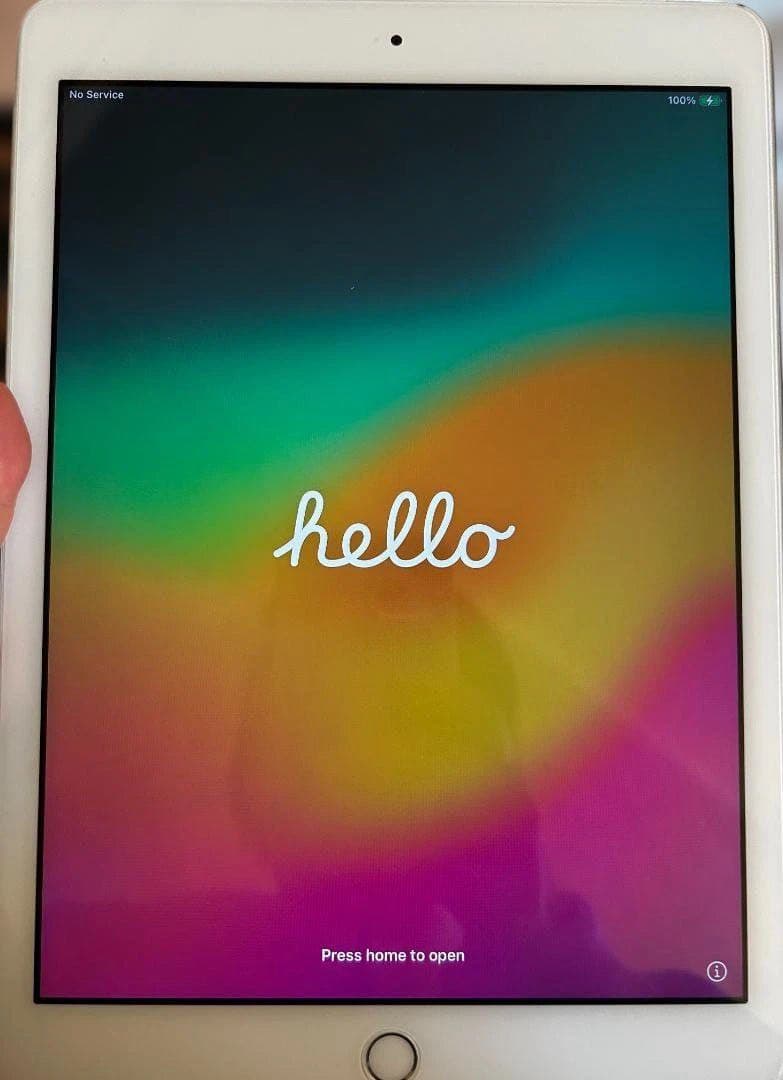 【難有/バッテリ35%】iPad 6世代 128GB Cellular+SIM