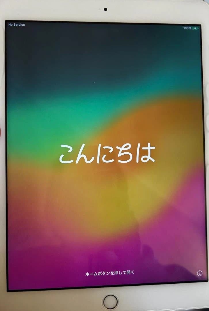 【難有/バッテリ35%】iPad 6世代 128GB Cellular+SIM