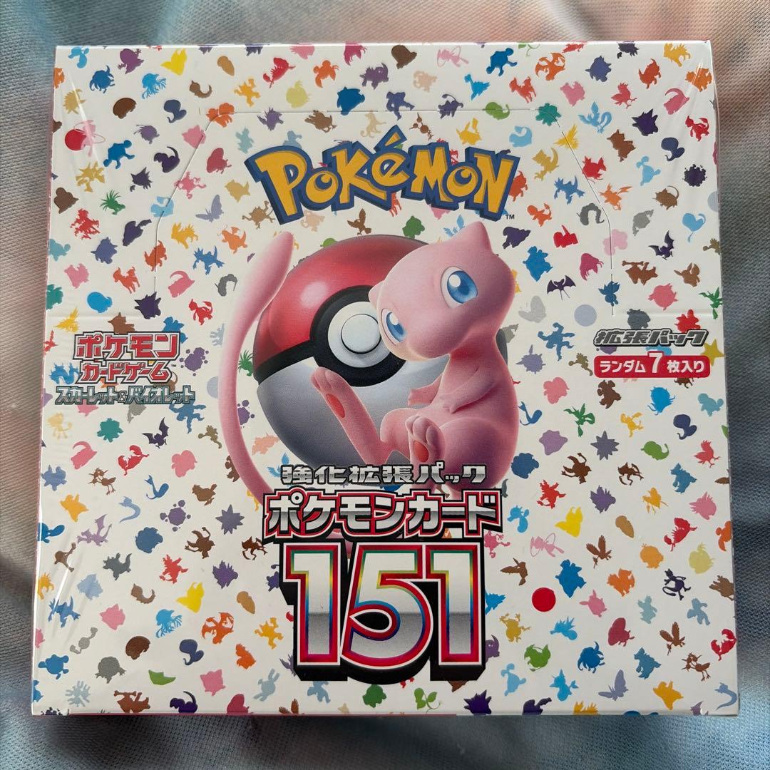 ポケモンカード151 BOX シュリンク付き