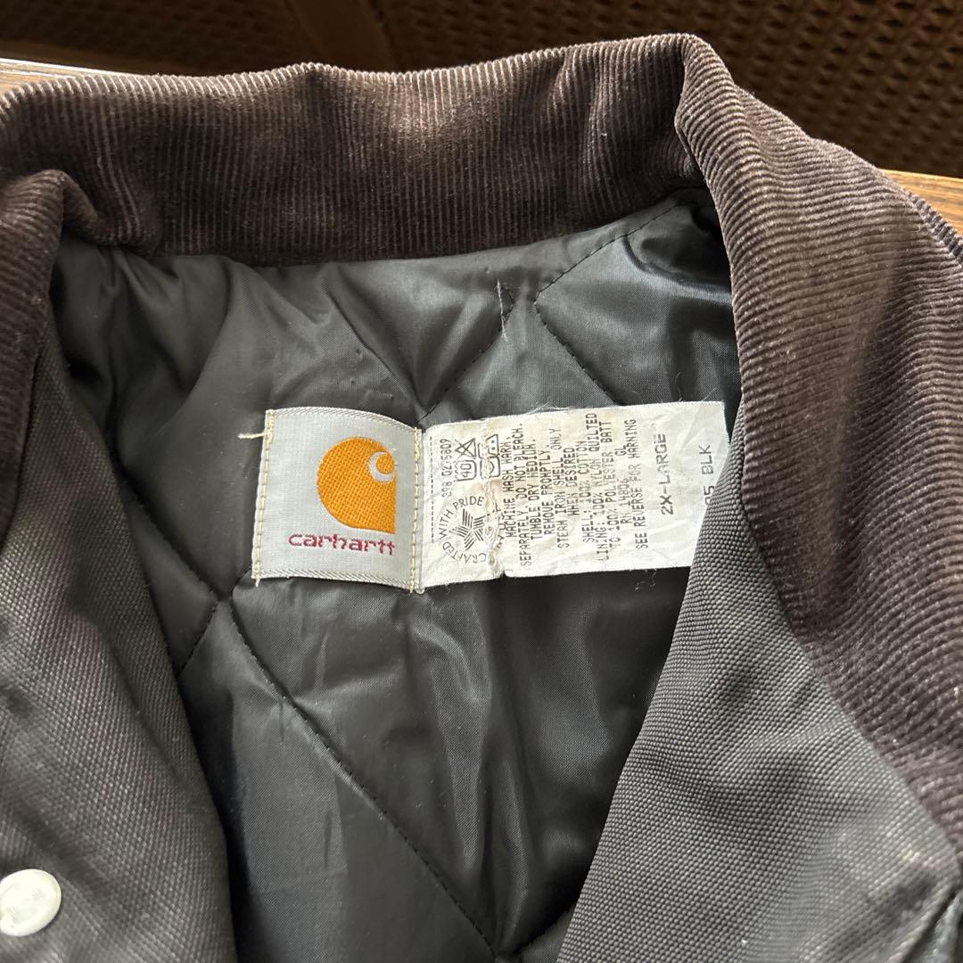 Carhartt ブラック カバーオール