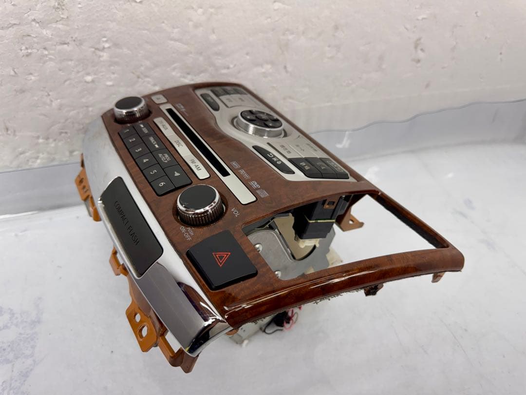 エルグランド E51 NE51 後期ナビ オーディオスイッチ ウッドパネル