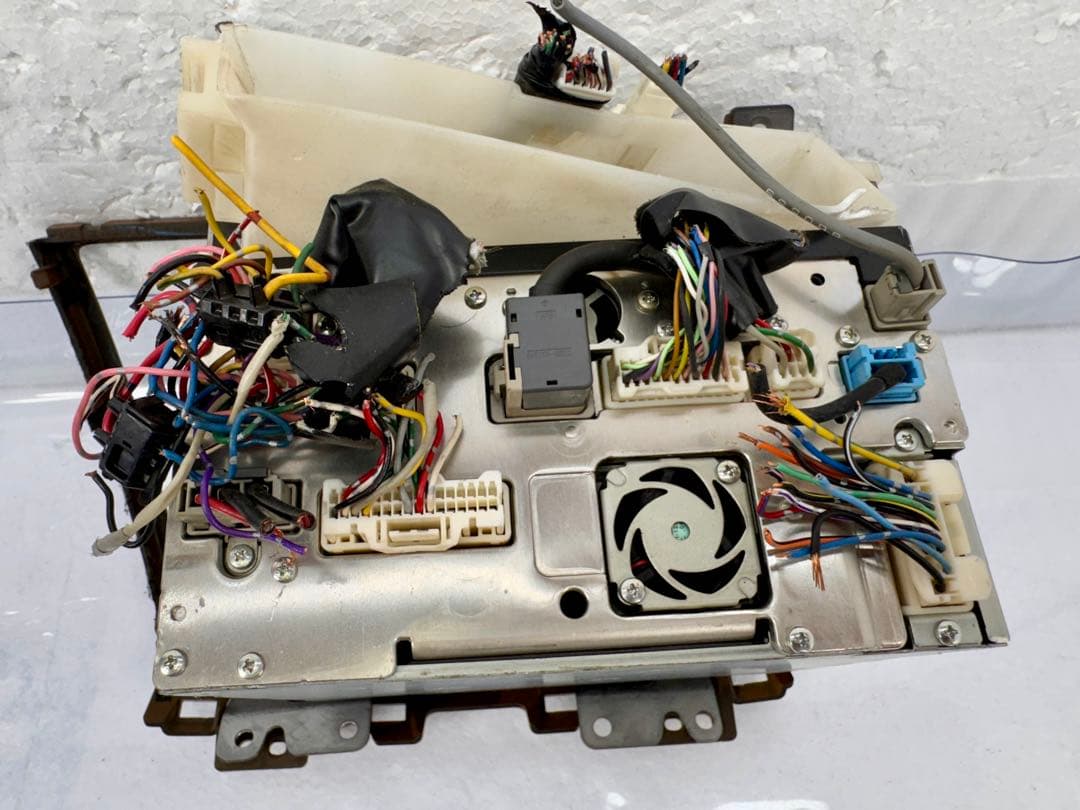 エルグランド E51 NE51 後期ナビ オーディオスイッチ ウッドパネル