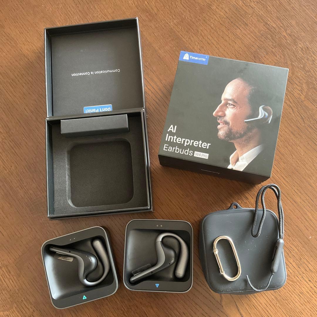 イヤホン Timekettle AI Interpreter Earbuds W4 Pro
